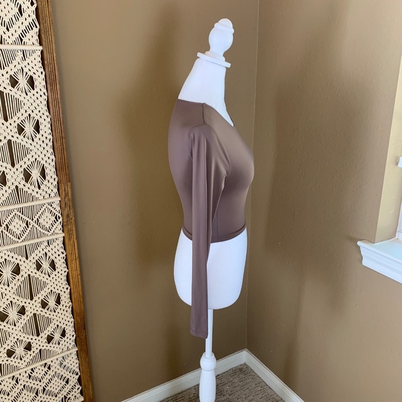 Zara Size Small Muted Brown Taupe Crop Top - Excellent Used Condition! - Picture 4 of 10